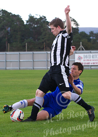 Strathspey Thistle 2 v Wick Academy 9 - 04/10/2014 - Seafield Pa