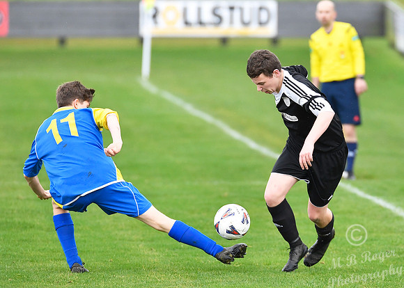 Under 17s Wick 1 v Lossiemouth 1  Harmsworth Park 29/11/2016