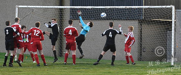 Wick U17s 1 v Lossiemouth U17s 1 Upper Bignold Park 05/11/2017