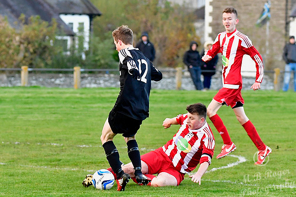 Wick U17s 1 v Lossiemouth U17s 1 Upper Bignold Park 05/11/2017