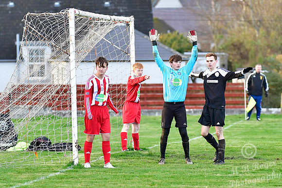 Wick U17s 1 v Lossiemouth U17s 1 Upper Bignold Park 05/11/2017