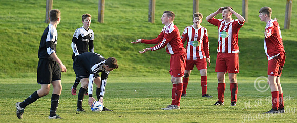 Wick U17s 1 v Lossiemouth U17s 1 Upper Bignold Park 05/11/2017