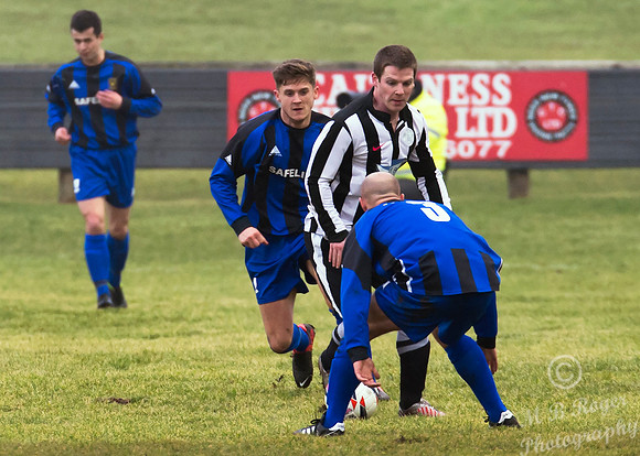 Wick Academy 4 v Huntly 0 SHFL Harmsworth Park 14/02/2015