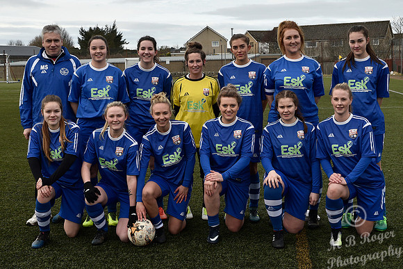 Caithness Ladies 0 v Montrose 19 Scottish League 2nd Div - Thurs