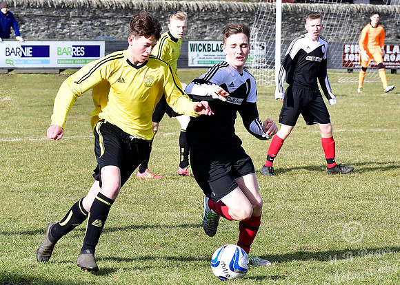 Wick U17's 1 v Inverness Clach U17's 0 Harmsworth Park 25/02/201