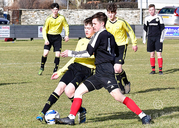 Wick U17's 1 v Inverness Clach U17's 0 Harmsworth Park 25/02/201