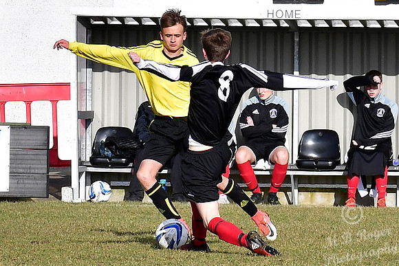 Wick U17's 1 v Inverness Clach U17's 0 Harmsworth Park 25/02/201