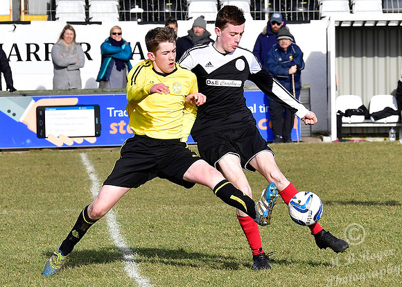 Wick U17's 1 v Inverness Clach U17's 0 Harmsworth Park 25/02/201