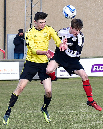 Wick U17's 1 v Inverness Clach U17's 0 Harmsworth Park 25/02/201