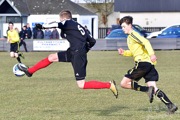 Wick U17's 1 v Inverness Clach U17's 0 Harmsworth Park 25/02/201