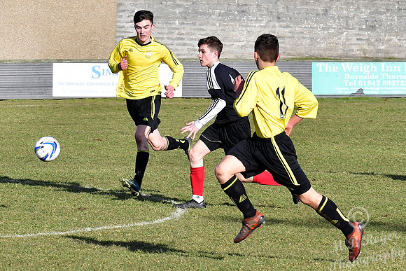 Wick U17's 1 v Inverness Clach U17's 0 Harmsworth Park 25/02/201