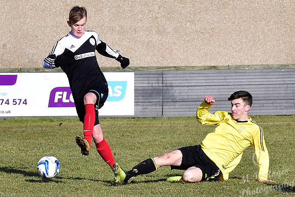 Wick U17's 1 v Inverness Clach U17's 0 Harmsworth Park 25/02/201