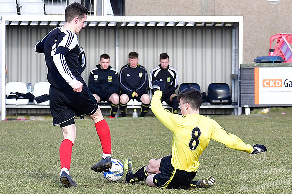 Wick U17's 1 v Inverness Clach U17's 0 Harmsworth Park 25/02/201