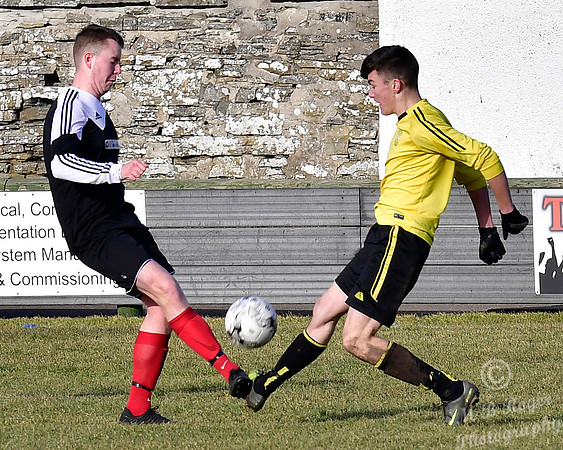 Wick U17's 1 v Inverness Clach U17's 0 Harmsworth Park 25/02/201