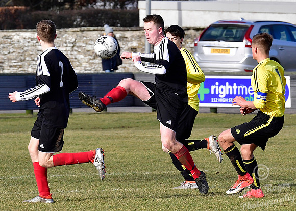 Wick U17's 1 v Inverness Clach U17's 0 Harmsworth Park 25/02/201