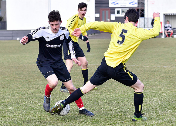 Wick U17's 1 v Inverness Clach U17's 0 Harmsworth Park 25/02/201