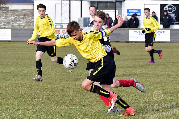 Wick U17's 1 v Inverness Clach U17's 0 Harmsworth Park 25/02/201