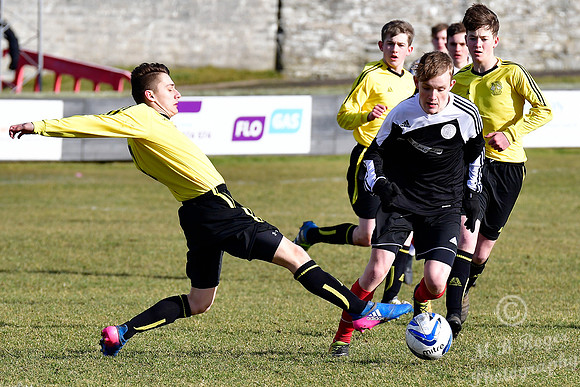 Wick U17's 1 v Inverness Clach U17's 0 Harmsworth Park 25/02/201