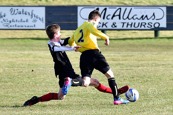 Wick U17's 1 v Inverness Clach U17's 0 Harmsworth Park 25/02/201