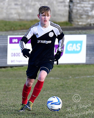 Wick U17's 1 v Inverness Clach U17's 0 Harmsworth Park 25/02/201
