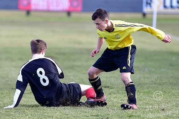Wick U17's 1 v Inverness Clach U17's 0 Harmsworth Park 25/02/201