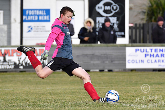 Wick U17's 1 v Inverness Clach U17's 0 Harmsworth Park 25/02/201