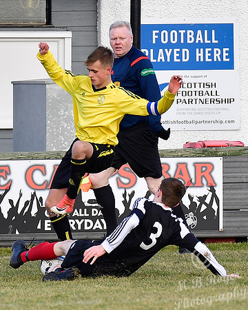 Wick U17's 1 v Inverness Clach U17's 0 Harmsworth Park 25/02/201