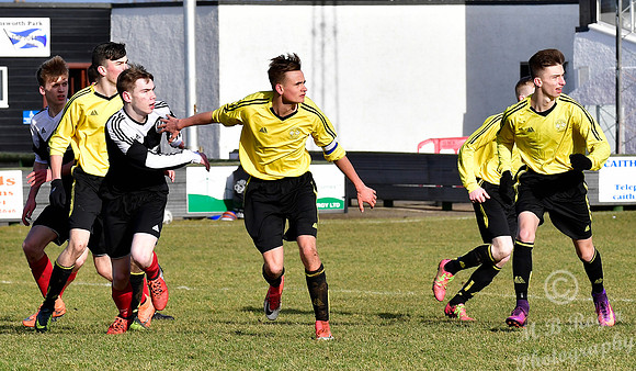 Wick U17's 1 v Inverness Clach U17's 0 Harmsworth Park 25/02/201