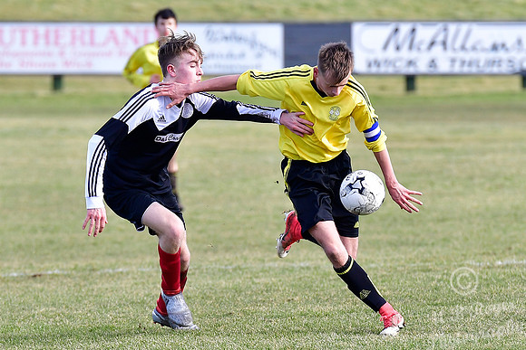 Wick U17's 1 v Inverness Clach U17's 0 Harmsworth Park 25/02/201