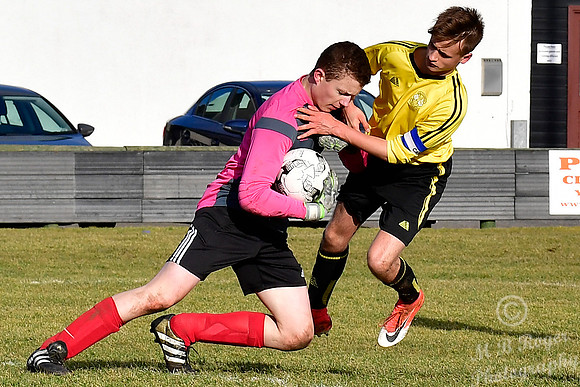 Wick U17's 1 v Inverness Clach U17's 0 Harmsworth Park 25/02/201