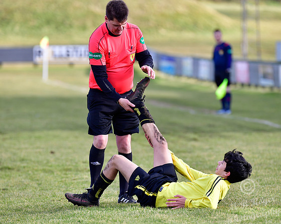 Wick U17's 1 v Inverness Clach U17's 0 Harmsworth Park 25/02/201