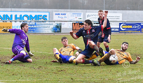 Turriff 1 v Wick 2  SHFL The Haughs 10/03/2018