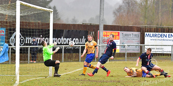 Turriff 1 v Wick 2  SHFL The Haughs 10/03/2018