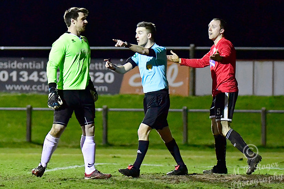 Forres 2 v Wick 1 SHFL Mosset Park 14/03/2018