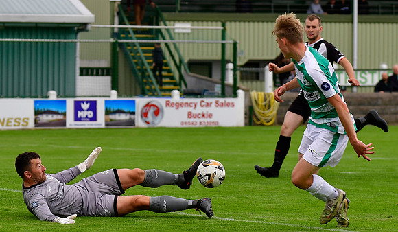 Buckie Thistle 2 v Wick Academy 2 - SHFL - Victoria Park - 17/08