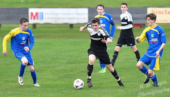 Under 17s Wick 1 v Lossiemouth 1  Harmsworth Park 29/11/2016