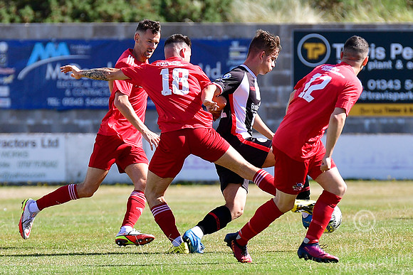 Lossiemouth 2 v Wick 1 - SHFL - Grant Park - 20/08/2022