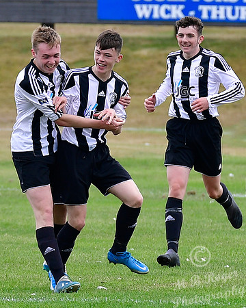 Wick U18s 16 v Ullapool U18s 0 - Harmsworth Park - 05/09/2021