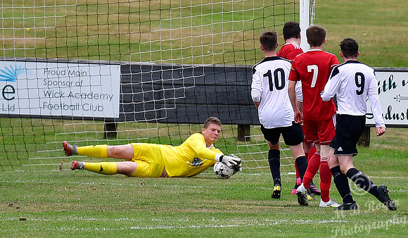 Wick U18s 16 v Ullapool U18s 0 - Harmsworth Park - 05/09/2021