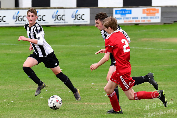 Wick U18s 16 v Ullapool U18s 0 - Harmsworth Park - 05/09/2021