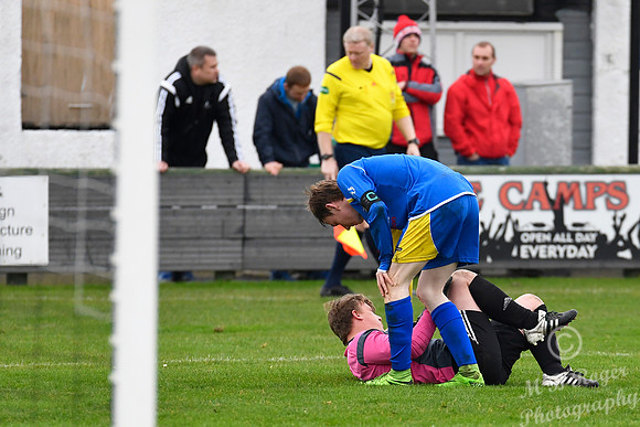 Under 17s Wick 1 v Lossiemouth 1  Harmsworth Park 29/11/2016