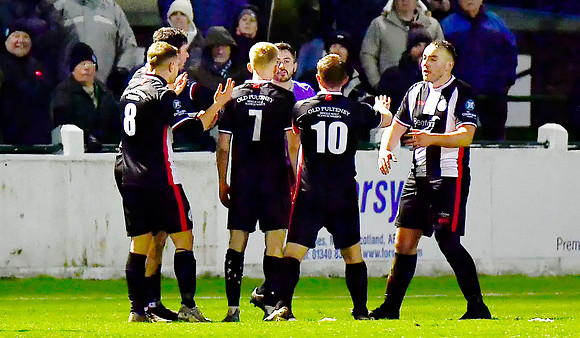 Buckie Thistle 5 v Wick Academy 2 - SHFL- Victoria Park - 18/11/