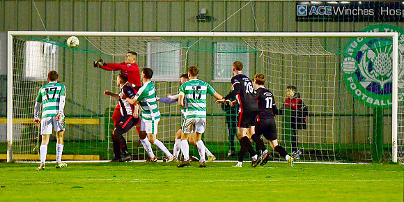 Buckie Thistle 5 v Wick Academy 2 - SHFL- Victoria Park - 18/11/