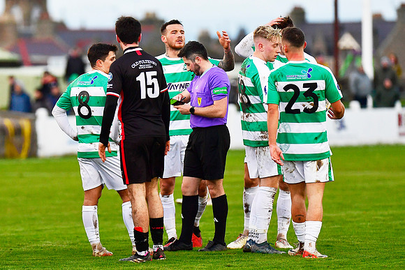 Buckie Thistle 5 v Wick Academy 2 - SHFL- Victoria Park - 18/11/