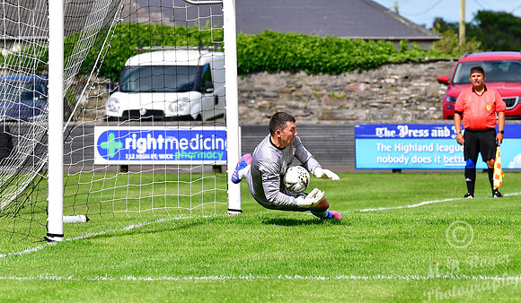 Wick Academy 1 v Keith FC 0 - SHFL - Harmsworth Park - 30/07/202