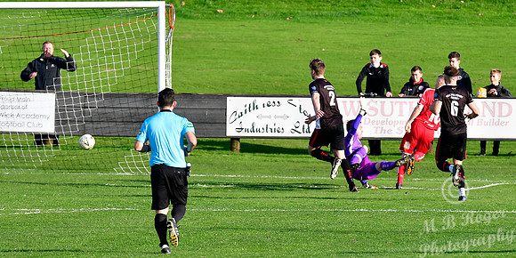 Wick Academy 1 v Brechin City 3 - SHFL- Harmsworth Park - 16/10/