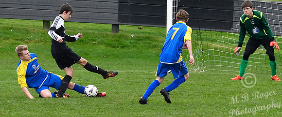 Under 17s Wick 1 v Lossiemouth 1  Harmsworth Park 29/11/2016