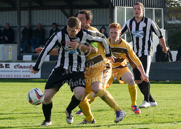 Wick 0 v Forres 1  SHFL 12/10/2013