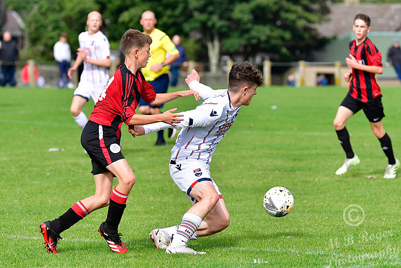 Wick U16s 0 v Ross County U16s 4 - Upper Bignold - 19/09/2021