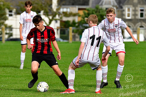 Wick U16s 0 v Ross County U16s 4 - Upper Bignold - 19/09/2021